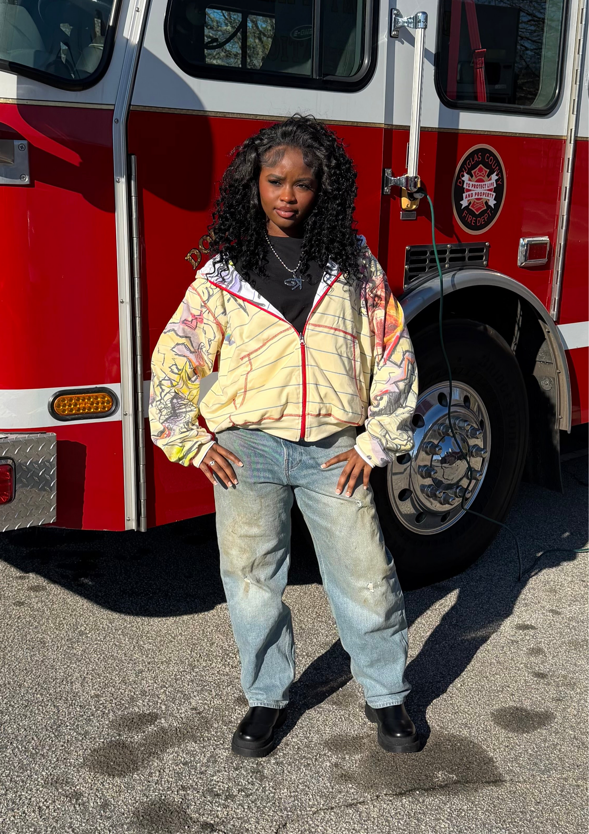 "Take Notes" Reversible Hoodie