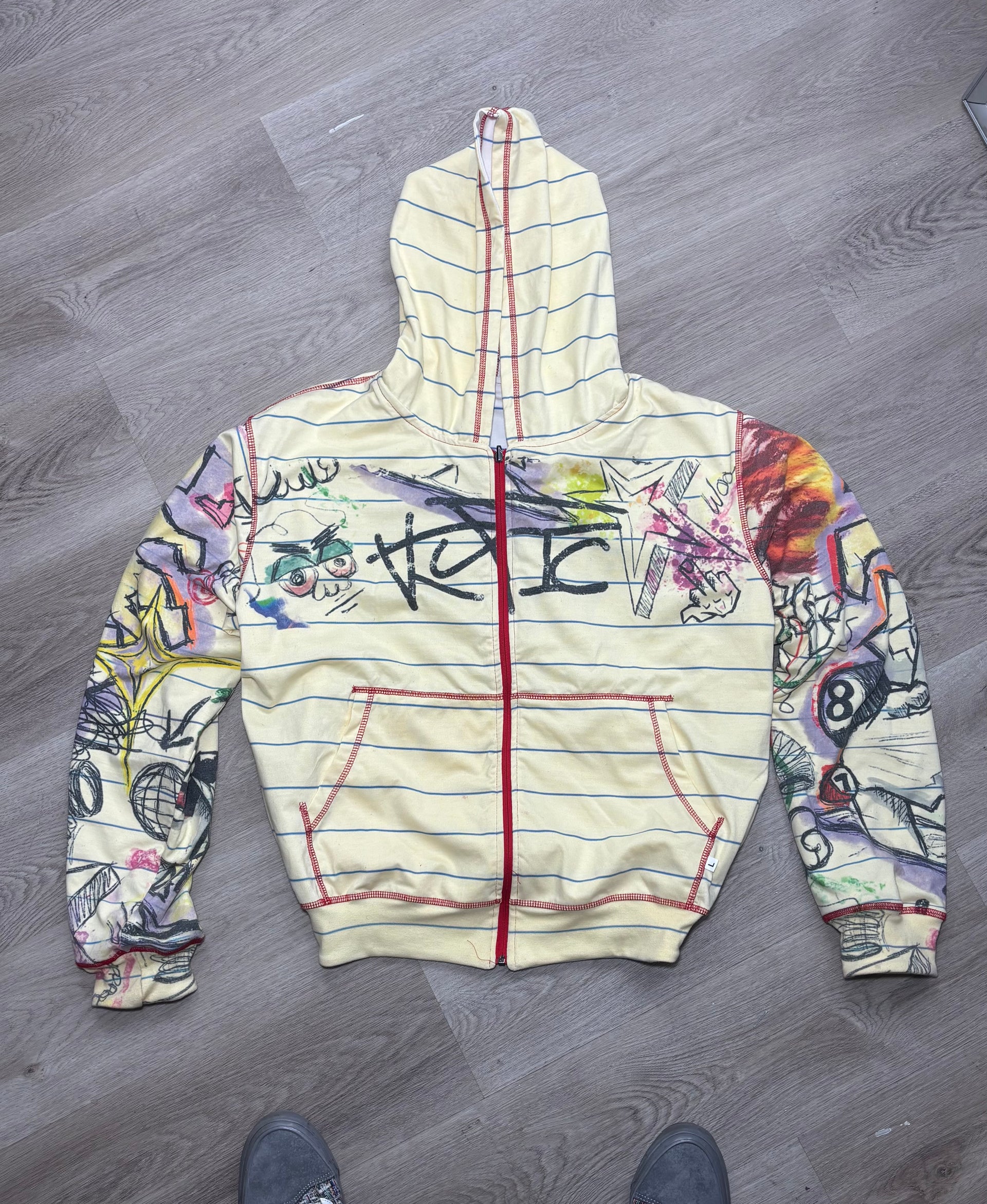 "Take Notes" Reversible Hoodie
