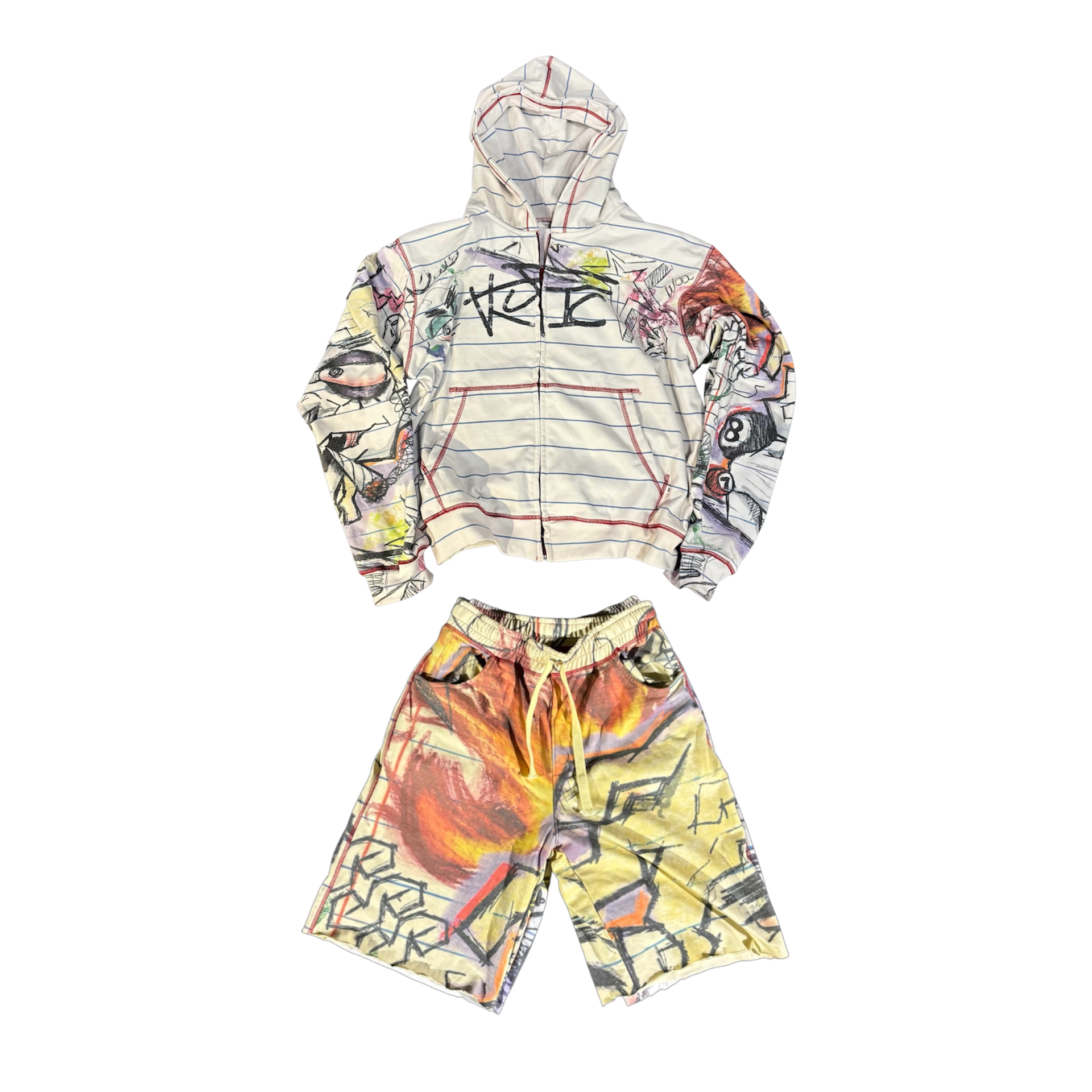 “Take notes” reversible set